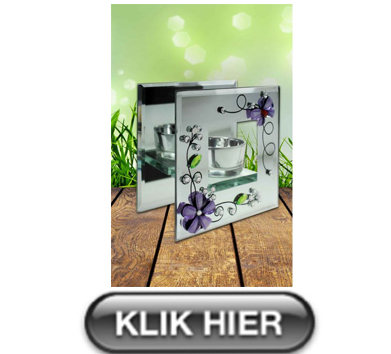 Tealightholder Vlinders Collectie - 9.95 EUR - <b>Kadotip!</b>